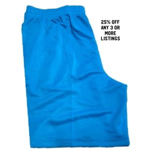 Workout Training Short Vintage Size Large Baggy Athleisure Basketball Nylon